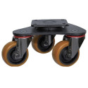 TRIPODE plateau scéniques diamètre 100 mm FORTHANE® - 450 Kg
