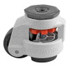 Roulette diamètre 50 mm FOOT MASTER avec patin d'immobilisation - 250 Kg