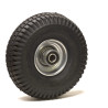 Roue  gonflable diamètre 260 x 85 (3.00-4) alésage 25 mm corps tôle roulement à billes