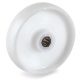 Roue polyamide blanc diamètre 80 x 35 alésage 12 longueur de moyeu 40 mm roulement à rouleaux