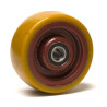 Roue polyuréthane jante fonte 100 x 40 LM40 AL15 charge 400Kg