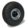 Roue  gonflable diamètre 260 x 85 (3.00-4) alésage 25 mm corps tôle roulement à rouleaux
