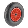 Roue  gonflable diamètre 400 x 100  alésage 25 mm roulement à rouleaux
