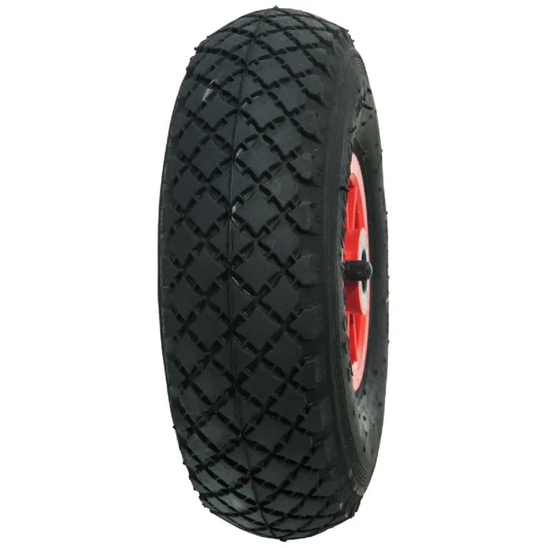 Roue Pneumatique 260 X 85 Mm Avec Jante Plastique - Alésage 25 Mm, Charge Max 200 Kg