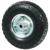 Roue gonflable diable 260 x 85 (4:10/3.50-4) alésage 16 mm Axe déporté