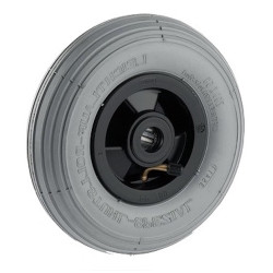 Roue  gonflable diamètre 200 x 50 mm alésage 20 mm pneumatique non marquant