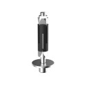 Douille expansible pour tube rond du Ø 19 à 21,5 oeil de 12 mm