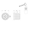 Plan Embout taraudé pour tube rond 30 - M10