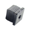 Embout taraudé pour tube carré 30x30 - M10
