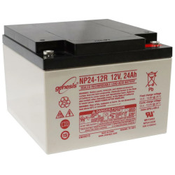BATTERIE PLOMB ÉTANCHE NP24-12 ENERSYS  12V 24AH