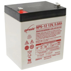 BATTERIE PLOMB ÉTANCHE NP5-12 ENERSYS  12V 5AH