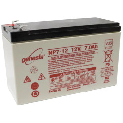 BATTERIE PLOMB ÉTANCHE NP7-12 ENERSYS  12V 7AH