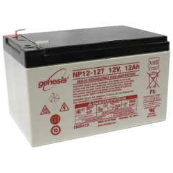 BATTERIE PLOMB ÉTANCHE NP12-12 ENERSYS  12V 12AH