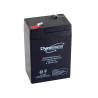BATTERIE PLOMB ÉTANCHE NP4,5-6 DYNO  6V 4,5 AH