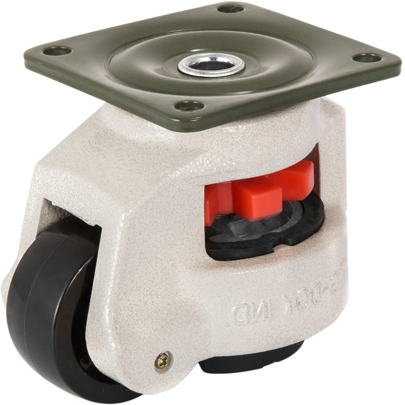 Roulette FOOT CASTOR Ø 63 mm avec patin d'immobilisation - 500 Kg Roulette FOOT CASTOR Ø 63 mm avec patin d'immobilisation - 500 Kg