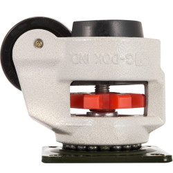 Roulette FOOT CASTOR Ø 63 mm avec patin d'immobilisation - 500 Kg