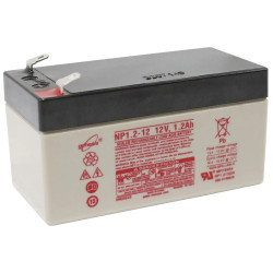 BATTERIE PLOMB ÉTANCHE NP1.2-12 ENERSYS  12V 1.2AH