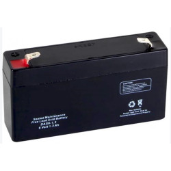 BATTERIE AGM VRLA PLOMB ETANCHE  6V - 1,3Ah GENESIS NP®