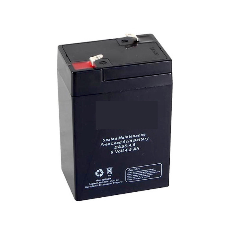 BATTERIE AGM VRLA PLOMB ETANCHE  6V - 4,5Ah GENESIS NP®