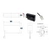 Plan BATTERIE AGM VRLA PLOMB ETANCHE  12V - 0,8Ah GENESIS NP®