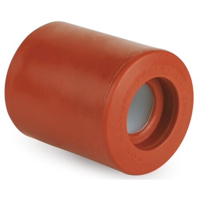 Galet 82 x 80 POLYURÉTHANE ROUGE Alimentaire