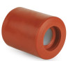 Galet 82 x 60 POLYURÉTHANE ROUGE Alimentaire