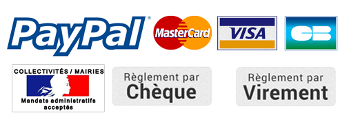Logo paiements sécurisés